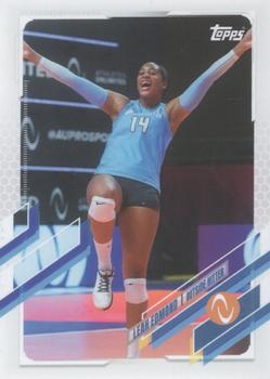 2021 Topps On-Demand Set #2 - Athletes Unlimited Volleyball #27 Leah Edmond Front